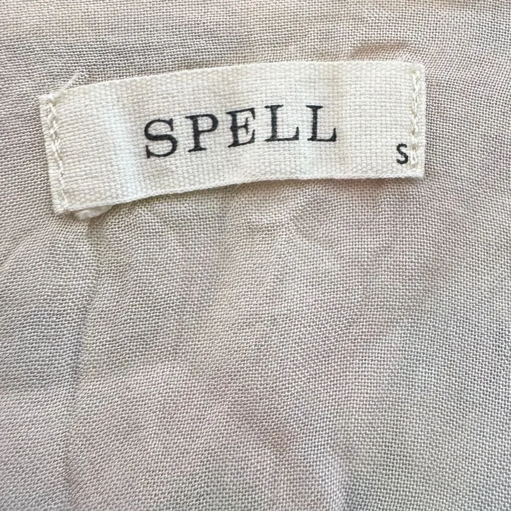 Spell & The Gypsy Women's Impala Lily Handkerchief Boho Midi Dress Size Small - Picture 13 of 13